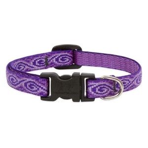 Lupine Pet 6’ Leash & 12-20” Neck Collar Set for Dogs-Jelly Roll Design-1” width